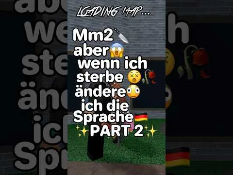 MM2 ABER wenn ich sterbe ÄNDERE ich die Sprache Part 2💅🏼🎀