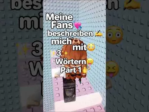 Meine Fans beschreiben mich in 3 Wörter Part 1🫶🏼🎀