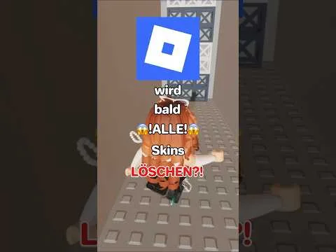 ROBLOY WIRD BALD ALLE SKINS LÖSCHEN?!😱😱